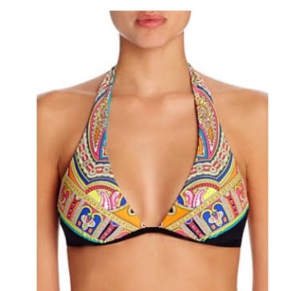 Trina Turk Other - Trina Turk halter neck bikini top size 6